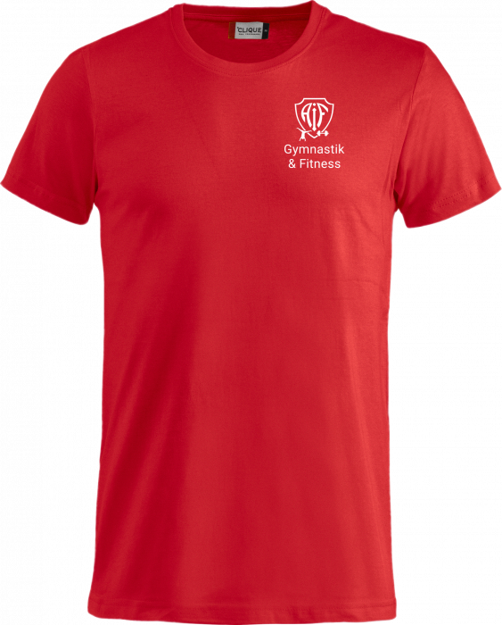 Clique - Aif T-Shirt Bomuld - Rosso